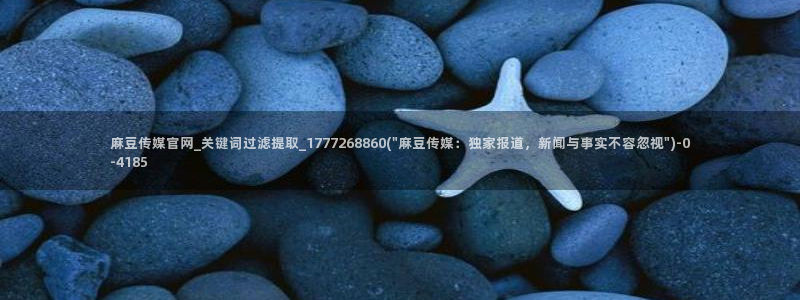 麻豆视频分类