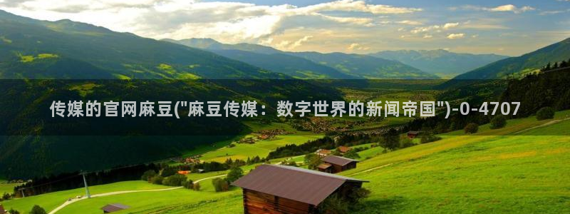 麻豆原创视频