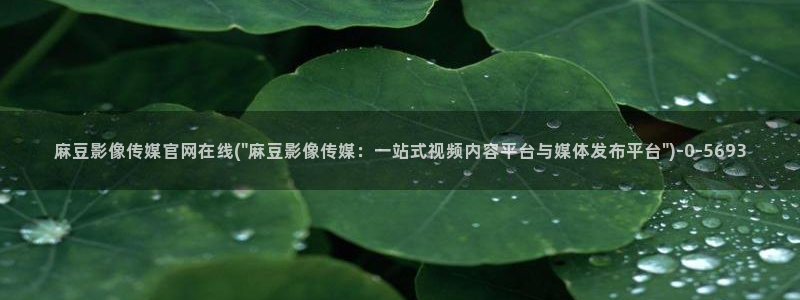 麻豆视频相关推荐词：麻豆影像传媒官网在线(\